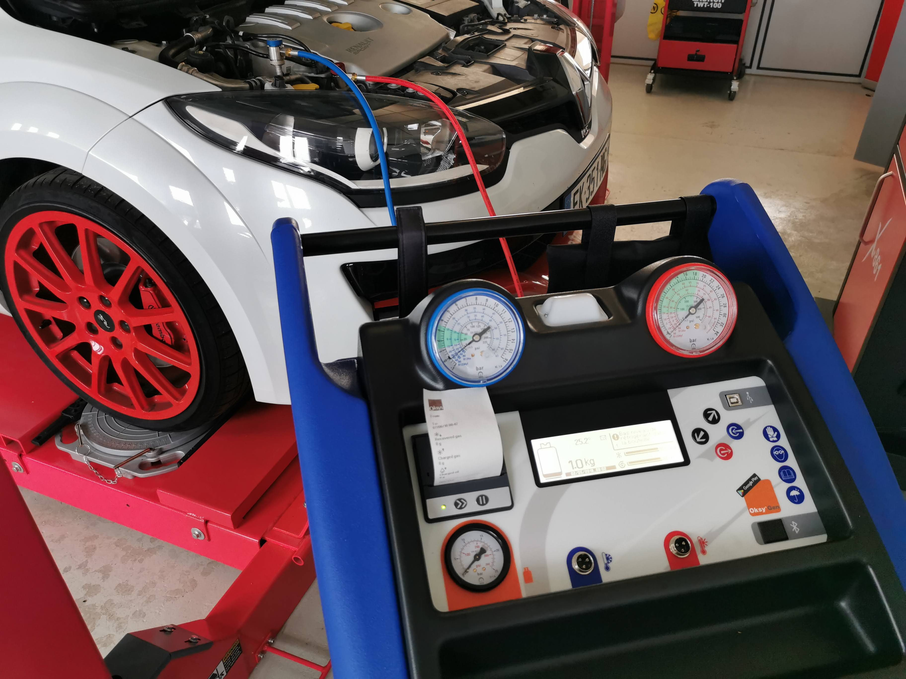 Tirage au vide avec station